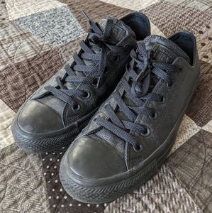 Real leather Converse